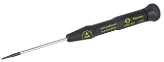 T4880XES12 Tournevis plat Dimension: SL 1,2mm de précision,ESD C.K