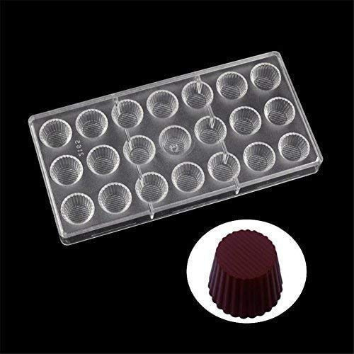 Venus valink 21 Zellen Küche Backen Schokolade Form, Schokolade Bar Form, Polycarbonat Hochzeit Schokolade Lolly Formen, in Kunststoff Candy Kuchen Cupcake Backform, Backgeschirr Formen Werkzeug