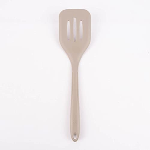 Kochblume Flexwender | Premium-Silikon & BPA frei| Hitzebeständig | Spülmaschinenfest | 30cm | Farbe: taupe