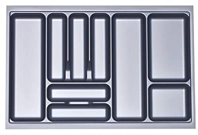 SOTOOLS KÖNIG Besteckeinsatz I, Silbergrau, 80er Korpus, Maße: 719 x 473 mm | Für Korpusbreiten 300–1200 mm, SO-Box, Blum Tandembox, ModernBox, Maße 719 x 473 mm.