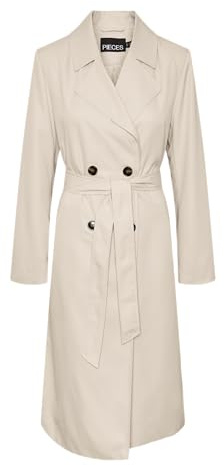 PIECES PCSCARLETT LS Trenchcoat NOOS
