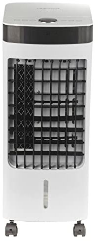 URBNLIVING 58cm Top Loading Air Cooler Fan, 3 Speed Evaporative Ice Cold Air Cooling Unit With Oscillation, Remote Control and Timer