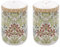 Lesser & Pavey British Designed Salt and Pepper Sets | Salt and Pepper Shaker for All Type of Kitchens | Hyacinth Salt Shaker & Pepper Shaker Perfect for Home or Businesses - William Morris