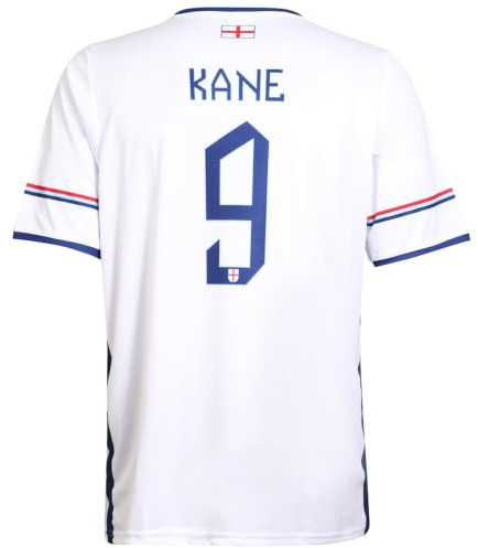 England Fotbollströja Kane Hem - Barn och Vuxna - Pojkar - Fotbollsutrustning - Fotbollspresenter - Sport-T-shirt - Sportkläder - Storlek XL