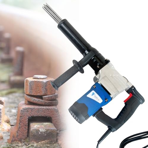 Needle Scaler,Electric Needle Scaler,1100W High-Power Pistol Grip Needle Scaler,Suitable for Rust Removal Industrial Grade Needle Scaler,110V