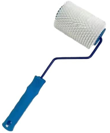 Sharplace Spiked Roller Floor, Self Leveling Screed Spiked Roller, Compound Screed Floor Roller Hand Tool, 4inch