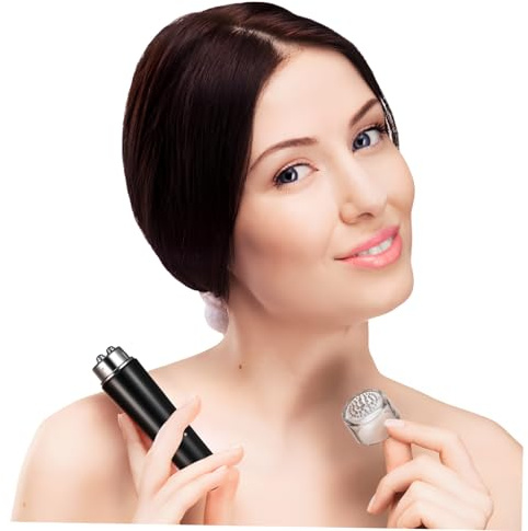 LOLIPPYY Massaggiatore Facciale Elettrico 4 in 1 Tecnologia di Elettrodeposizione Avanzata per Uso Domestico, Dispositivo in Abs che Stimola la Circolazione e Cura Viso e Collo