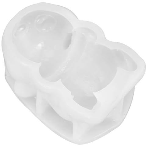 TEMPNAP Molde de Silicona Panda para Bombones y Fondant Flexible y Reutilizable para Pasteles Jabón DIY y Decoración de Fiestas con Diseño Oso Dormido