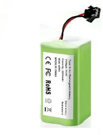 Batería de Repuesto Li-Ion 2600mAh 14.4V, Compatible con Cecotec Conga 990 1090 1790 1990 Deebot N79S N79 Eufy RoboVac 11 Aspiradora Robot Repuestos(3500mAh)