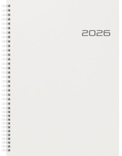 BRUNNEN bokkalender mod. 781 2026 | A4, plast, transparent