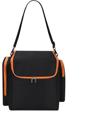 JoyousMall Carrying Case Travel Bag, Stylish Multifunctional Speaker Portable Tote Storage Bag for JBL for PartyBox-Encore, Black
