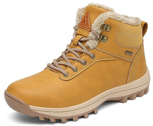 Mishansha Winterschuhe Herren Leichte Winterstiefel