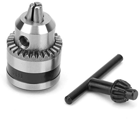 Borrchuck, 0,6-6 mm B10 borrchuckadapter fräsverktygssats Nyckeltyp borrchuck med nyckel