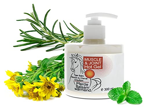 bleu & marine Bretania - Baume de Cheval 3EN1 | Effet Chauffant | Soulage Douleurs Musculaires et Articulaires | Soigne et Hydrate la Peau | Traitement Kiné Muscle, Transparent, 300 ml (Lot de 1)