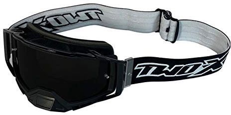 TWO-X Cross-Brille - Motocross-Brille - Kratzfeste Motorrad-Brille - Enduro & Downhill - Modell Atom