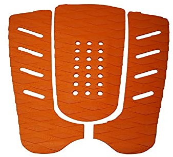 YZ-LIANG Surfbrett Traktion Pad Surf Matte Fuß Schwanz Pads Eva Foam Deck Pad Skimboard Klebstoff Deck Griff Matte (Color : Orange)