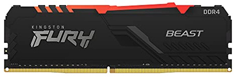 Kingston FURY Beast RGB 16GB 3200MT/s DDR4 CL16 Memoria para Ordenadores de sobremesa Módulo único KF432C16BB1A/16