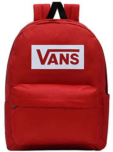 Vans Old Skool Boxed Backpack VN0A7SCH6UA1, Womens,Mens Backpack, red, One size EU