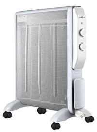 Akunadecor - Radiador De Mica Modelo Abrigo 2000w 4elementos Blanco