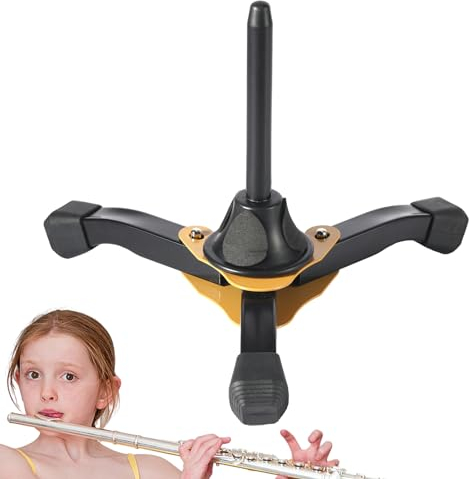 Klappbarer Oboenständer,Stativständer für Klarinette | Stabiler, langlebiger Blasinstrumentenständer für Klarinette, Oboe, Sopran-Blasinstrument