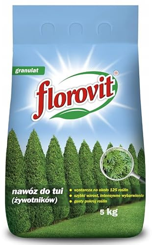 Florovit Thujadünger Koniferendünger Nadelbaumdünger Tannendünger Dünger Für Thuja 5kg