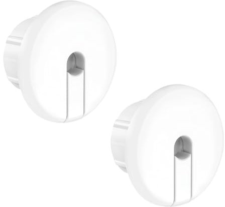 Starlink Dishy Ethernet Cable Entry Cover - 2 Pcs White Grommet for 1 Inch Wall Hole