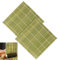 Tappetino Sushi Bambù,Tappetino per Sushi in Bambù Naturale,Bamboo Riutilizzabile per Sushi in Bambù,Tappetino in Bambù Lavabile Sushi Roll Mat,Strumenti per la Preparazione del Sushi 2 Pcs Tokaneit