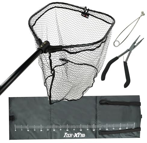 FISH-XPRO Predator landing set - Landing net - unhooking mat - unhooking pliers - basin spreader - complete set