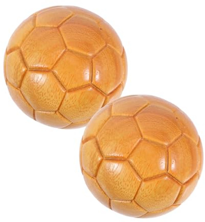 FRCOLOR 2pezzi Pallone Calcio in Palla Per Esercizi Manuali Baoding Attrezzatura Da Massaggio Portatile Design Sportivo Per Ufficio Casa e Fitness