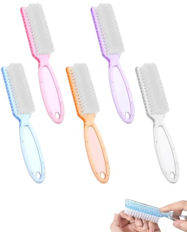 JUKOTA 5PCS Cepillo de Limpieza para Uñas, Cepillo De Uñas, Cepillos para Uñas Mano Cepillo de Limpieza, Cepillo de Mano de Fregar Limpieza, Cepillo de Mango Pequeño para Limpieza y Limpieza