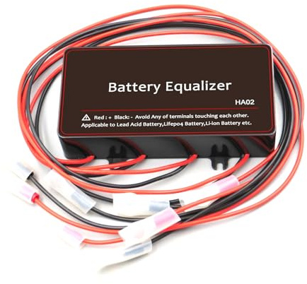 Baterías de voltaje 4 x 12 V prolongan la vida útil de la batería de fosfato de hierro y litio y plomo