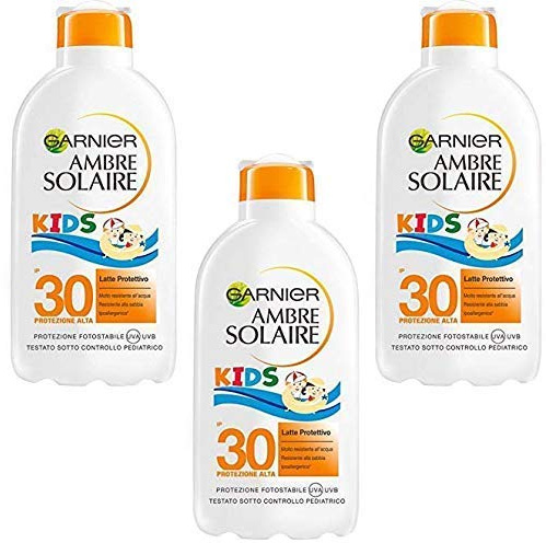 Amber Children Sun Protection Spf 30, Packung mit 3 Stück (3 x 200 ml)