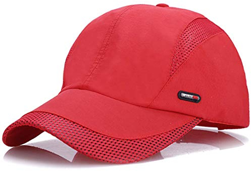 Yixda Sommer Baseball Cap Basecap Verstellbar Atmungsaktive Sport Kappe
