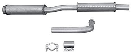 HELLA 8LC 366 025-611 Silenziatore centrale - Easy2Fit® Kit - centro - in due pezzi - Kit con parti annesse