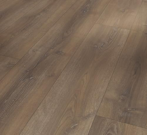 Parador Dekorboden Laminat Basic 600 Eiche Montana gekälkt Naturstruktur Schlossdiele 4-V-Fuge