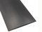 Striscia di transizione per pavimenti, autoadesiva, in PVC, 1 m x 5 cm, profilo piatto laminato, colore nero