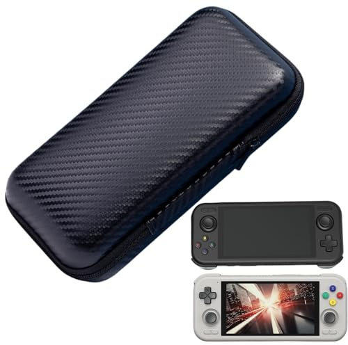 JiangJiangBao EVA Hard Case for Retroid Pocket 4/4Pro Retro Game Handheld Console, Travel Carrying Case Compatible with Retroid Pocket 4 / 4 Pro Console, Drop-Proof & Wear-Resistant
