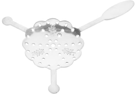 PLAFOPE Cuchara De Absenta Gotero De Absenta Suministro De Absenta Bar Cucharas Cucharas De Acero Inoxidable Cucharas De Azúcar Filtro De Absenta Accesorio De Absenta Fuente De Absenta