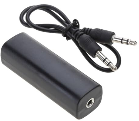 Ground Loop Noise Isolators Car Noise Filter for Car and Home Stereo with 3.5mm Cable