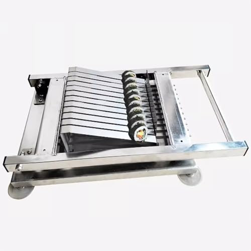Máquina de corte para hacer sushi, segmento de fabricación de rollos de acero inoxidable, ahorra tiempo y esfuerzo con la cuchilla