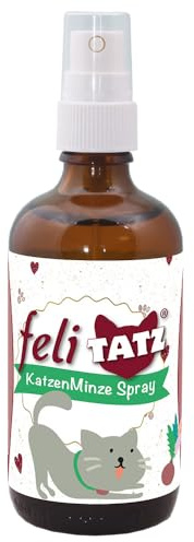 cdVet feliTATZ KatzenMinze Spray 100 ml | Aromaspray für Katzen zur Aktivierung des Spieltriebs und zum Abbau von Stress