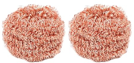 Iron Scrubbers Pots Pans - Stainless Steel Scrub Block, Metal Cleaner | Long Lasting Rust Resistant Sponge Cooking ,Scuff-Free Steel Wipe Food Debris Grease Buildup, Compact Sink