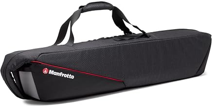 Manfrotto Pro lätt stativväska 88, vadderad bärväska för stativ upp till 88 cm/34,7 tum, förstärkt skydd, axelrem, dubbla handtag, för foto- och videoutrustning, professionell studio/resor