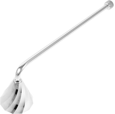 Cabilock Cubierta de Mecha para Velas Apagavelas de Metal Vintage de Mango Herramienta para Apagar Fuegos de Velas para Casa Oficina Boda o Fiesta
