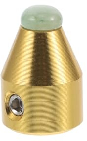 Stimmgabelfüße Adapter aus Aluminiumlegierung mit Kristallfuß | 8 Mm Griffaufnahme, Universelle Ersatzbasis für Stimmgabeln, Elegante Ausführung für Yoga und Stabile Nutzung
