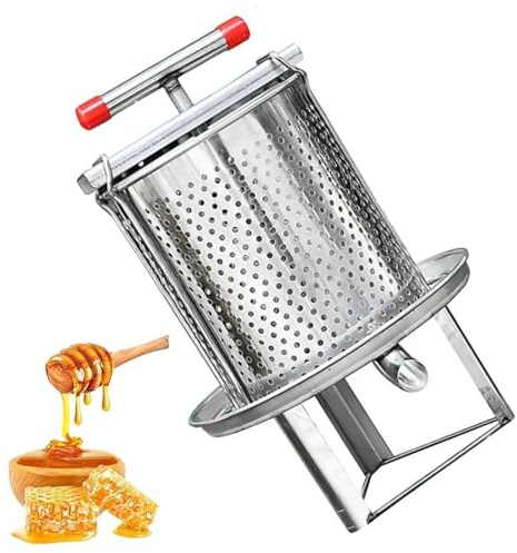 edelstahl weinfruchtpresse honigpresse klein large bee honey press extractor wachspresse bienenzucht werkzeug imkereibedarf für die herstellung von wein honig saft pfefferöl oil