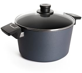 Woll Diamond Lite NB-DPI-124-L Cast Aluminium Induction Casserole for All Hob Types Heat Resistant up to 250 Degrees Dishwasher Safe Diameter 24 cm Capacity 5.5 litres