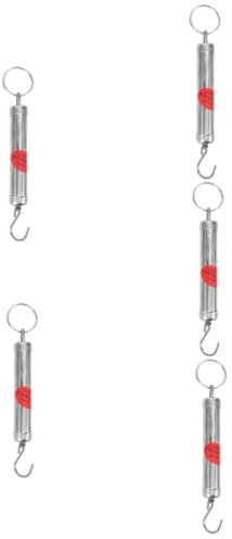 SOLUSTRE 5stücke Portable Federwaage Handliche Messwaage Für Outdoor Und Einkauf Präzise Und Kompakte Hängewaage Mit Klassischem Design