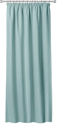 Rollmayer LuxShade Exklusiv Universalband Pastell Minze B140xH260 1 Stück | Verdunkelungsvorhang, Thermovorhang, Blickdicht, Pflegeleicht & Langlebig