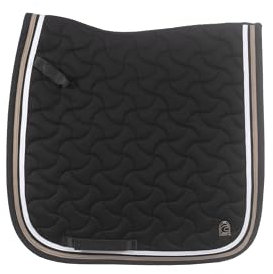 Cavallo JELTE Schabracke mit grafischer Steppung Black Horsefashion 2025, Größe:VS